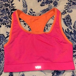 Reversible sports bra